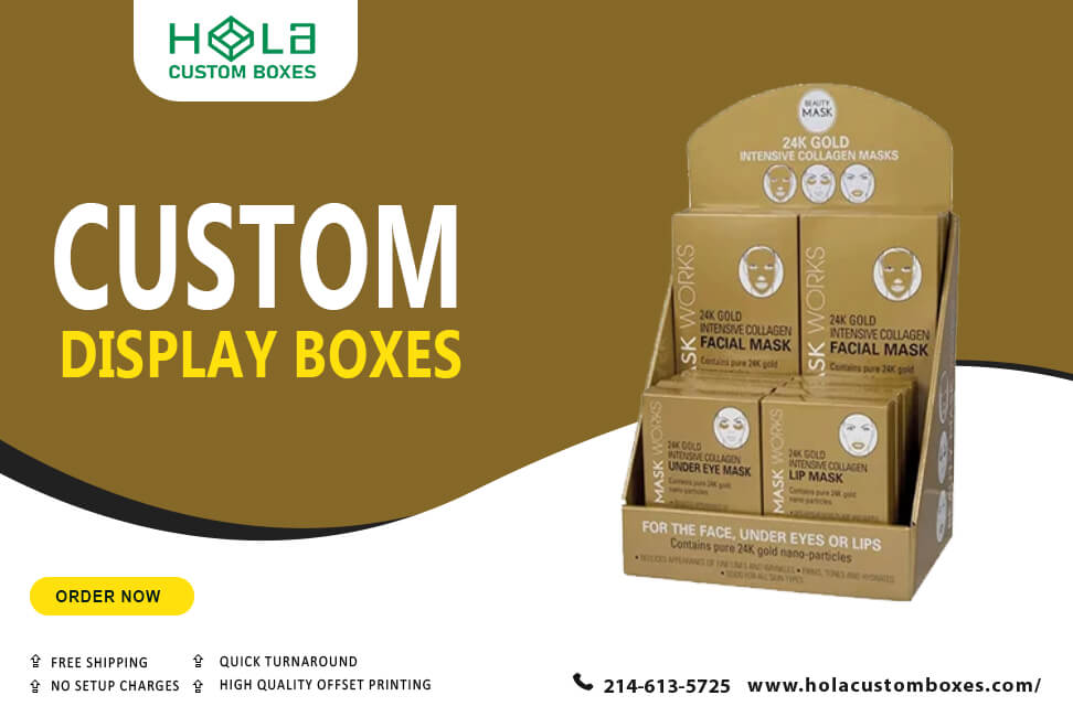 custom display boxes with logo 